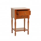 Avoca small cherry two-drawer cabinet