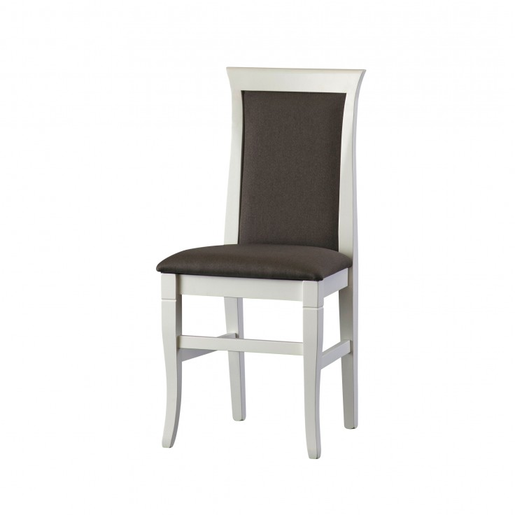 New Hampton upholstered back dining chair painted