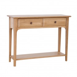 Aurora oak console table