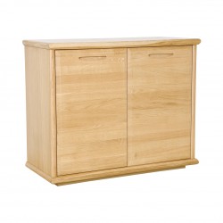 Bergen oak two-door sideboard with internal drawer