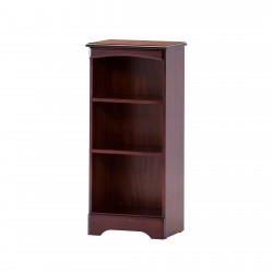 Low, narrow bookcase in mahogany or teak