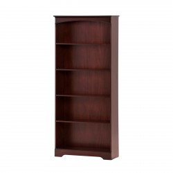 Tall bookcase in mahogany or teak