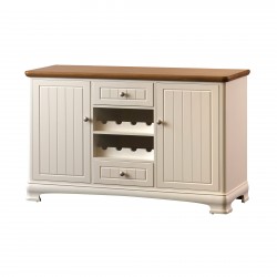 New Hampton large sideboard with wine rack painted