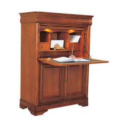 Avoca cherry writing bureau with drawer