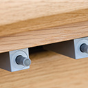 Bergen dining table extension detail